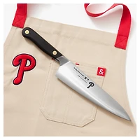 Hedley & Bennett Beige Philadelphia Phillies The Essential Apron