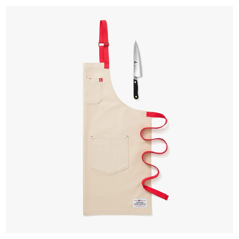 Hedley & Bennett Beige Philadelphia Phillies The Essential Apron