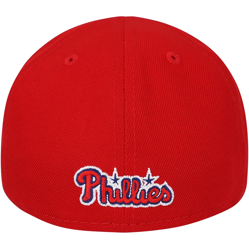 Casquette ajustée rouge My First 59FIFTY des Phillies de Philadelphie New Era pour bébé