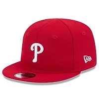Casquette ajustable My First 9FIFTY des Phillies de Philadelphie New Era rouge pour bébé