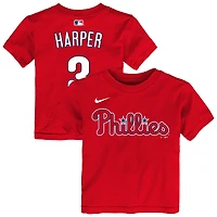 Infant Nike Bryce Harper Red Philadelphia Phillies Name & Number T-Shirt