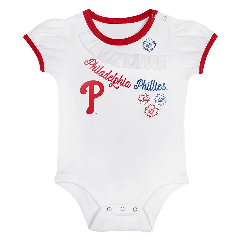 Ensemble body et jupe Sweet Philadelphia Phillies pour bébé