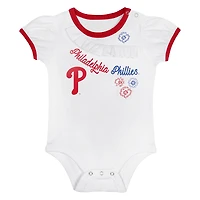 Ensemble body et jupe Sweet Philadelphia Phillies pour bébé
