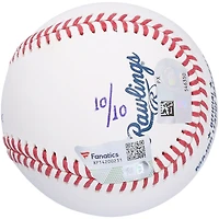 Jalen Hurts & Bryce Harper Autographed Baseball with "SB LIX MVP" & "Brotherly Love" Inscriptions - Limited Edition #10/10