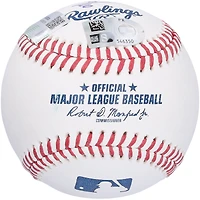 Jalen Hurts & Bryce Harper Autographed Baseball with "SB LIX MVP" & "Brotherly Love" Inscriptions - Limited Edition #10/10