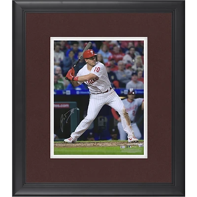 J.T. Realmuto Philadelphia Phillies Autographed 8'' x 10'' Hitting Framed Photograph