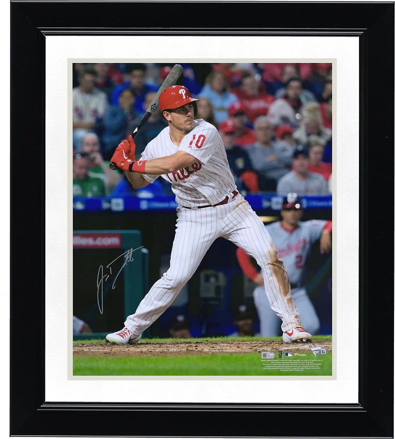 J.T. Realmuto Philadelphia Phillies Autographed 8" x 10" Hitting Photograph