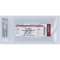 J.T. Realmuto Philadelphia Phillies Autographed Beckett Fanatics Witnessed Authenticated 9/10 Ticket from June 12, 2023 - 1st Career Cycle