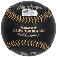 J.T. Realmuto Philadelphia Phillies Autographed Black Leather Baseball