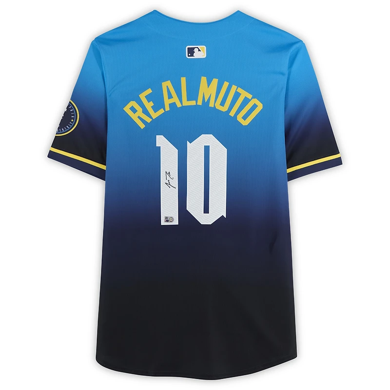 J.T. Realmuto Philadelphia Phillies Autographed Light Blue City Connect Limited Jersey
