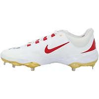 J.T. Realmuto Philadelphia Phillies Autographed Player-Issued White/Gold Nike Cleats from the 2025 MLB Season