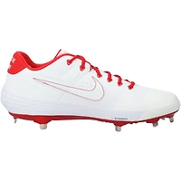 Crampons Nike blancs et rouges autographiés par J.T. Realmuto, joueur des Phillies de Philadelphie, saison 2021 de la MLB.