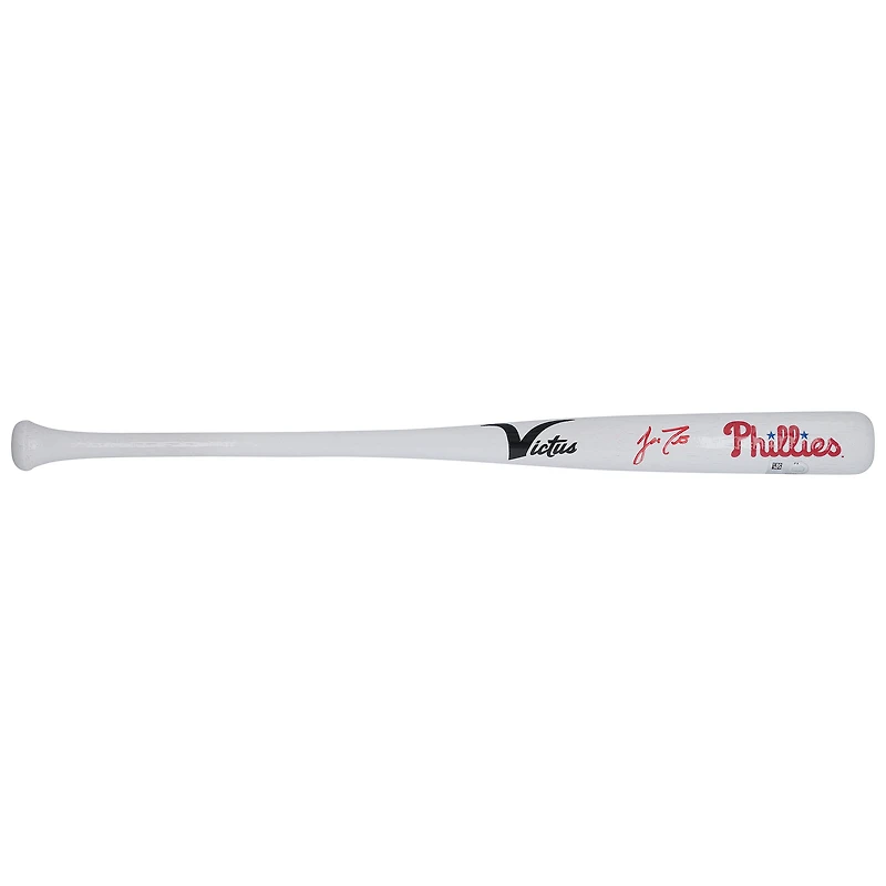 Bâton miniature Victus autographié par J.T. Realmuto des Phillies de Philadelphie