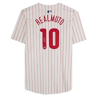 J.T. Realmuto Philadelphia Phillies Autographed White Nike Limited Jersey
