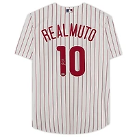J.T. Realmuto Philadelphia Phillies Autographed White Nike Replica Jersey