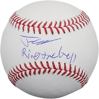 Justin Crawford Philadelphia Phillies Autographed Baseball with "Ring the Bell" Inscription