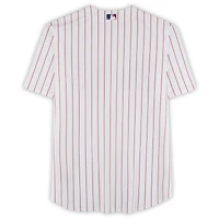 Maillot réplique Nike autographié par Justin Crawford des Phillies de Philadelphie avec inscription « 17e choix de la saison 2022 ».