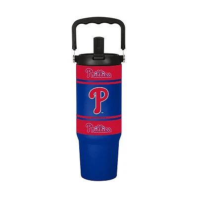 Logo Brands Philadelphia Phillies 30oz. Colorblock 2.0 Top Handle Tumbler