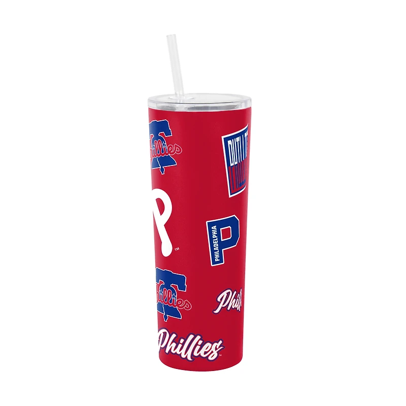 Logo Brands Philadelphia Phillies 30oz Dreamweave Straw Tumbler