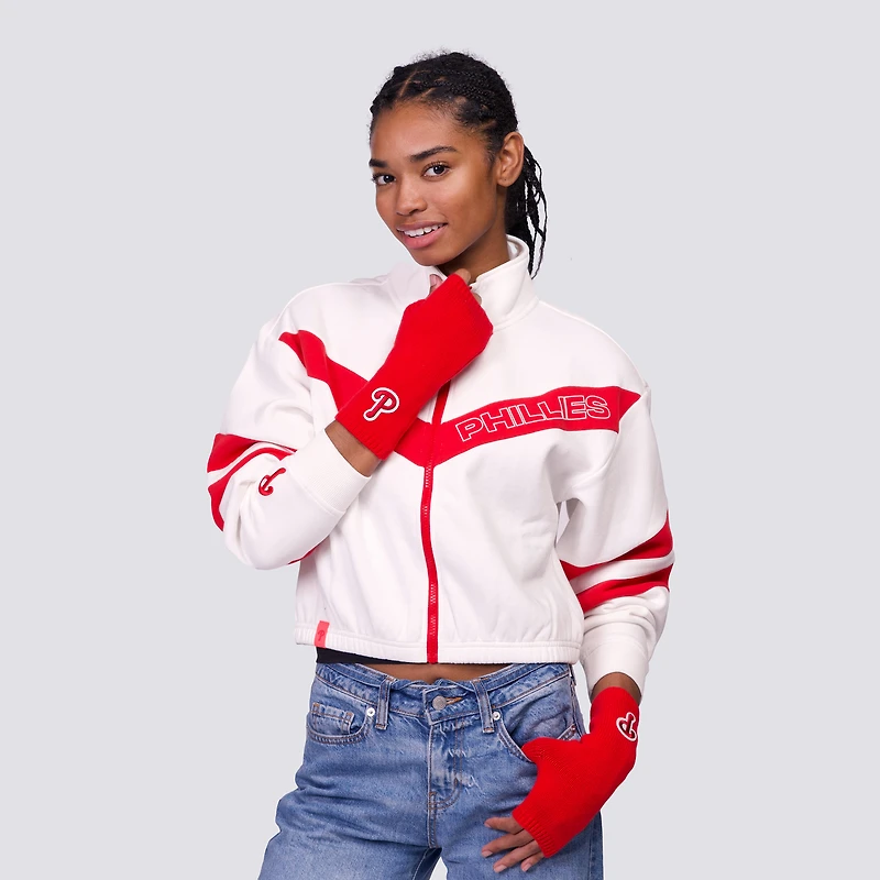 Gants sans doigts Lusso Philadelphia Phillies Tri-Blend