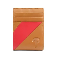 Lusso Philadelphia Phillies Olson Leather Cardholder