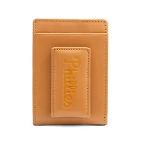 Lusso Philadelphia Phillies Olson Leather Cardholder