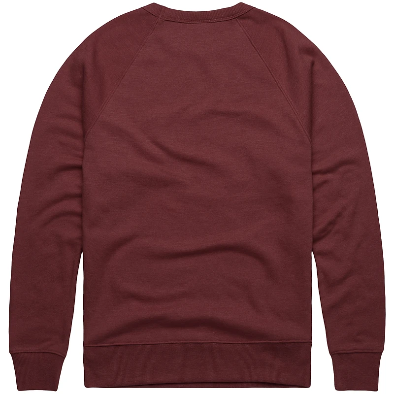 Sweat-shirt à capuche rétro Tri-Blend pour homme, bordeaux, hommage aux Phillies de Philadelphie
