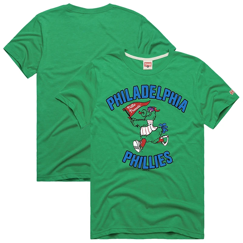 T-shirt hommage vert pour homme Hyper Local Tri-Blend des Philadelphia Phillies