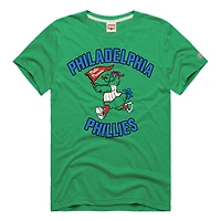 Men's Homage  Green Philadelphia Phillies Hyper Local Tri-Blend T-Shirt