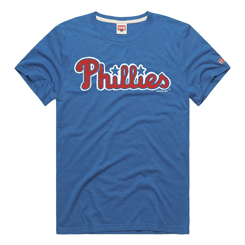 T-shirt Tri-Blend Hyper Local pour homme, hommage royal des Phillies de Philadelphie