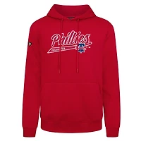 Sweat à capuche en molleton rouge Levelwear pour homme des Philadelphia Phillies Podium