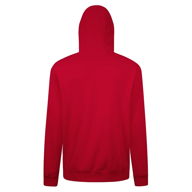 Sweat à capuche en molleton rouge Levelwear pour homme des Philadelphia Phillies Podium