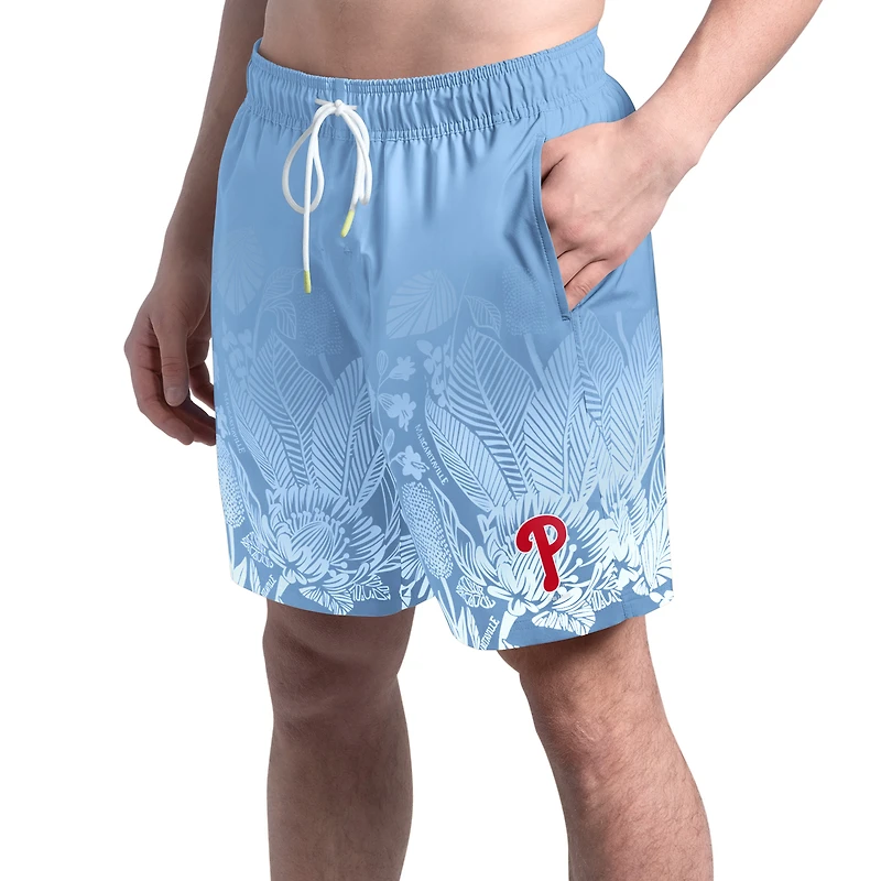 Short de bain Margaritaville bleu pour homme Philadelphia Phillies Lagoon Fiesta