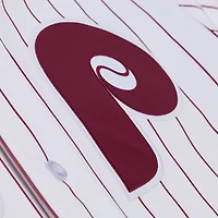 Men's Mitchell & Ness Chase Utley White Philadelphia Phillies 2003 Cooperstown Collection Authentic Jersey