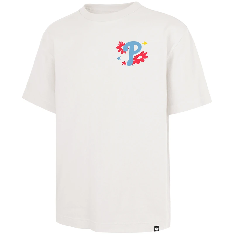 Men's '47 Cream Philadelphia Phillies Flora Foundation T-Shirt