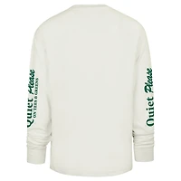 T-shirt à manches longues pour homme « 47 Cream Philadelphia Phillies Quiet Please Foundation »