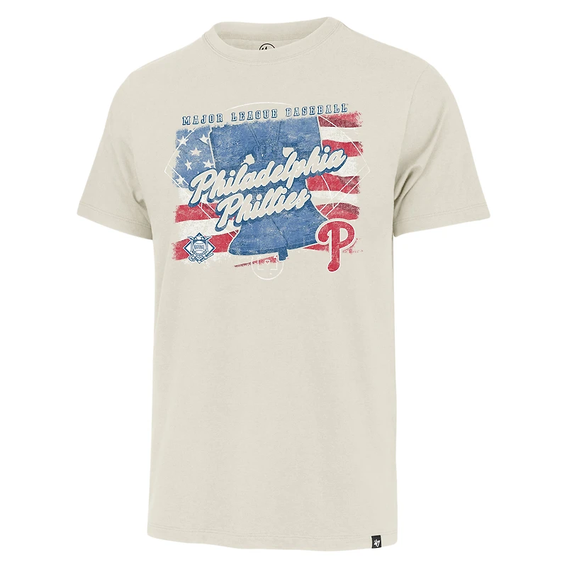 Men's '47 Cream Philadelphia Phillies Regional Franklin T-Shirt