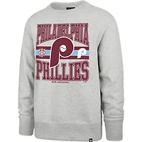 Sweat-shirt à capuche gris Philadelphia Phillies Letters Headline pour homme '47