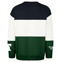Men's '47  Green Philadelphia Phillies Tee Up Maximalist Fleece Sweatshirt