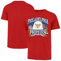T-shirt homme rouge Philadelphia Phillies Americana Eagle '47