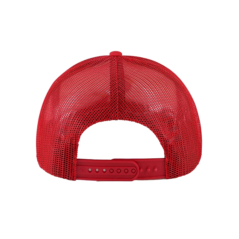 Casquette réglable de camionneur en maille avant en mousse Lift Off '47 des Phillies de Philadelphie rouge pour hommes