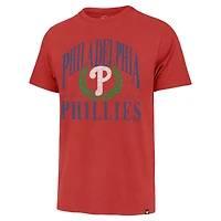 Men's '47 Red Philadelphia Phillies Pitchout Franklin T-Shirt