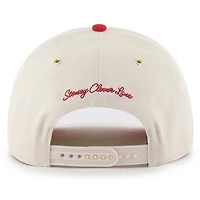 Men's '47 x Stoney Clover Lane  Natural/Red Philadelphia Phillies Glitter Rope Hitch Adjustable Hat