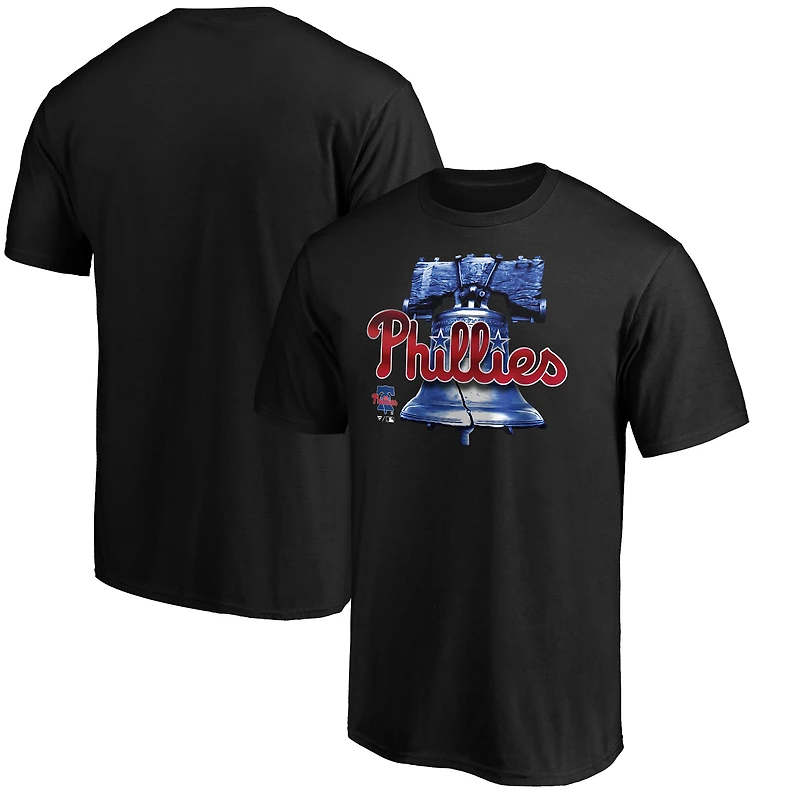 Men's Black Philadelphia Phillies Midnight Mascot T-Shirt