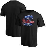 Men's  Black Philadelphia Phillies Midnight Mascot T-Shirt