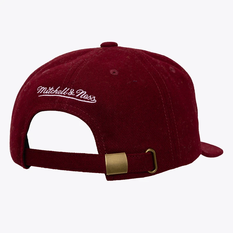 Chapeau ajustable en laine Melton bordeaux Philadelphia Phillies pour homme