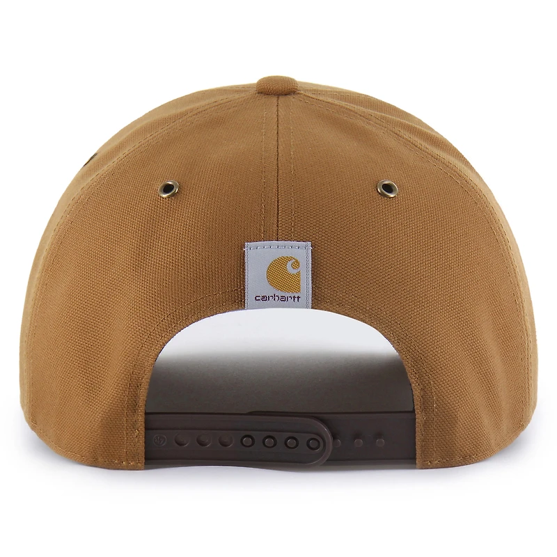 Men's Carhartt x '47  Brown Philadelphia Phillies Hitch Adjustable Hat