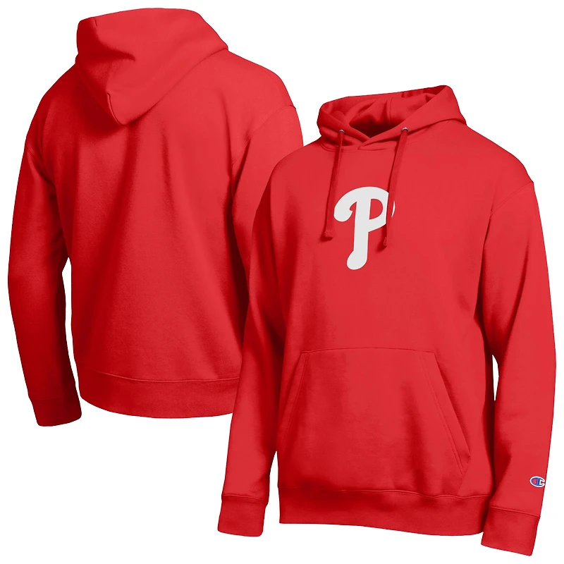 Men's Champion  Red Philadelphia Phillies All Star Embroidered Logo Hoodie