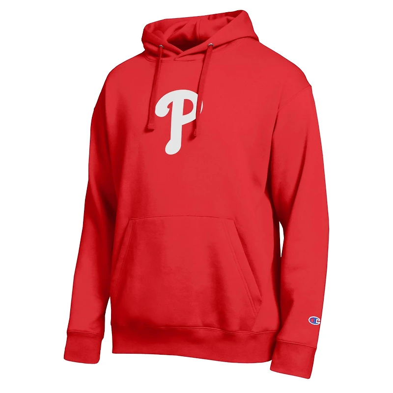 Sweat à capuche Champion rouge Philadelphia Phillies All Star pour homme, logo brodé