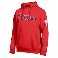 Sweat à capuche Champion rouge Philadelphia Phillies All Star pour homme